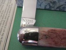 Case Classic 1991 Red Banana Bone Anglo Saxon Whittler Pattern # R6391 