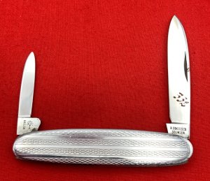 Vintage H. BOKER & CO SOLINGEN Equal End Pen Folding Pocket Knife c.1914-1944 Salesman’s Sample