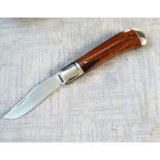 Mike Rothman Ironwood TrapperCpm154425quot closedhand rubbed finishcoa and Makers Pouch