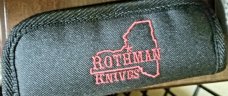 Mike Rothman Ironwood Trapper...Cpm154..4.25" closed..hand rubbed finish...coa and Maker's Pouch 