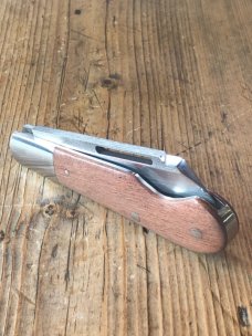 Kroo Cutom Blades Swellend EO Jack with African Rosewood Scales and Sheepsfoot Blade