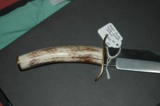 Muela Antler Handled Bowie Knife - No Sheath