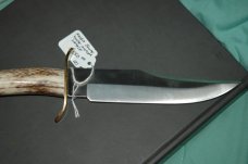 Muela Antler Handled Bowie Knife - No Sheath