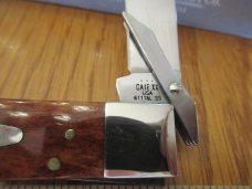 Case XX 2021 Smooth Chestnut Bone Cheetah Pattern # 6111 1/2 SS