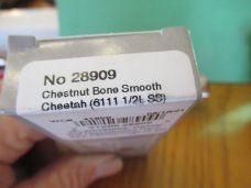 Case XX 2021 Smooth Chestnut Bone Cheetah Pattern # 6111 1/2 SS
