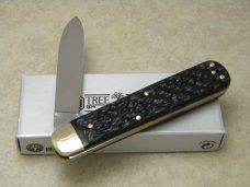 Boker Solingen Germany Rostfrei Tree Brand Classic #30 Jigged Black 1 Blade Pocket Knife in Box