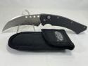 2002 MICROTECH Hawk-A Combo Hawkbill Push Button Automatic MINT IN SHEATH
