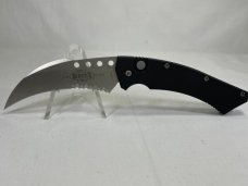 2002 MICROTECH Hawk-A Combo Hawkbill Push Button Automatic MINT IN SHEATH