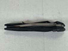2002 MICROTECH Vector-A Combo Tanto Recurve Push Button Automat MINT IN SHEATH 