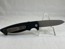BENCHMADE USA 2550 Black Mini-Reflex II Automatic w/ Pouch USED 