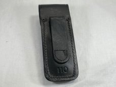2005 BUCK USA 110 Wood Automatic Folding Hunter Lockback MINT IN POUCH 
