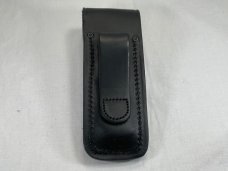 2006 BUCK USA 110 Ebony Automatic Folding Lockback Hunter w/ Sheath