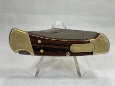 2006 BUCK USA 112 Wood Automatic Folding Lockback Ranger MINT IN POUCH 