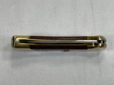 2006 BUCK USA 112 Wood Automatic Folding Lockback Ranger MINT IN POUCH 