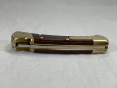 2006 BUCK USA 112 Wood Automatic Folding Lockback Ranger MINT IN POUCH 