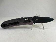 BENCHMADE USA 4200SBK Snody Design Purple Resistor Axis Lock Auto NEAR MINT 