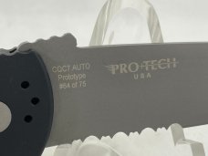 EMERSON/PRO-TECH USA CQC7 Prototype Tanto Auto #64 of 75 w/ Pouch MINT IN BOX 