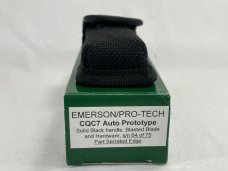 EMERSON/PRO-TECH USA CQC7 Prototype Tanto Auto #64 of 75 w/ Pouch MINT IN BOX 