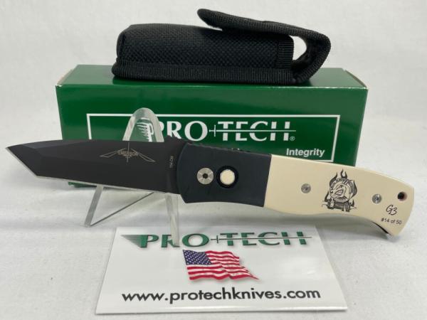 EMERSON/PRO-TECH USA CQC7 G3 USN Scrim Tanto Auto #14 of 50 w/ Pouch MINT IN BOX EMERSON/PRO-TECH USA CQC7 G3 USN Scrim Tanto Auto #14 of 50 w/ Pouch MINT IN BOX
