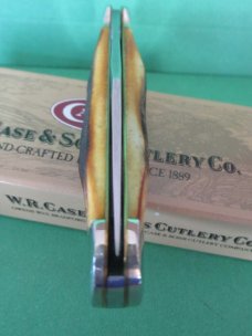 Case XX 1981 Stag Handle Single Blade Copperhead Pattern # 5149 SSP
