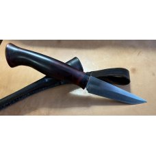 Finnish Puukko knife, (Model 2), best all-round knife, hand fit sheath included.