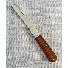 Jeffrey Mitchell Snakewood Lambsfoot Barlow 4quot closedfluted bolsters CPM-154filework