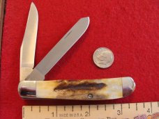 Keen Kutter Trapper with Stag Handles 1992