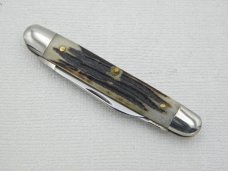 Queen Cutlery #5 Senator Pen: 2 ½” closed, 1971, Winterbottom Bone handles