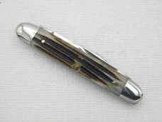 Queen Cutlery #5 Senator Pen: 2 ½” closed, 1971, Winterbottom Bone handles