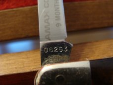 Case XX Eisenhower Pen "Tested XX Razor Edge" #06263 Bone 1975