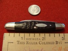 Case XX Eisenhower Pen "Tested XX Razor Edge" #06263 Bone 1975