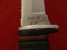Case XX Fixed Blade #316-5 "Tested XX Razor Edge" 1987