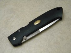 Beretta Black 30% Serrated Lockback Knife 
