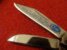 Case XX Small Stockman #5333 SS "Blue Scroll" Stag 2007