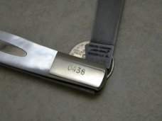 Parker Edwards Pearl Damascus ABCA Lmtd. Edition 1 of 3990 Trapper Knife c.1986