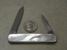 Kaufmann 55 Germany Pearl Two Blade Pocket Knife