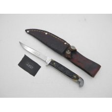 Queen Steel Trout and Bird knife #85: circa 1948, 6 ¼” overall with 3” blade, Rogers Bone
