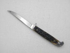 Queen Steel Trout and Bird knife #85: circa 1948, 6 ¼” overall with 3” blade, Rogers Bone