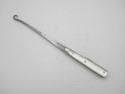 Howard Cutlery Company, circa 1895, button hook with small blade, 5 3/8” overall closed