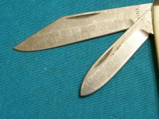 ELVIS PRESLEY KING OF ROCK N ROLL FOLDING EQUAL END JACK PEN POCKET KNIFE KNIVES OLD ADVERTISING AD