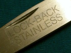 VINTAGE FRONTIER 4714 IMPERIAL USA LOCKBACK BAREHEAD FOLDING POCKET KNIFE KNIVES OLD IN BOX