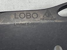 LONE WOLF KNIVES LC23670-SER Double Action Lobo Serrated Carbon Fiber Liner Lock MINT IN BOX 