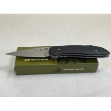 LONE WOLF KNIVES LD23150 Double Action Diablo Black Nylon Liner Lock MINT IN BOX