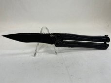 2015 BROUS BLADES Black Powder Coated Balisong Butterfly (1 of 500) MINT IN BOX 