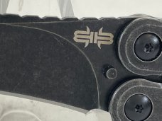 2015 BROUS BLADES Black Powder Coated Balisong Butterfly (1 of 500) MINT IN BOX 