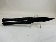 2015 BROUS BLADES Black Powder Coated Balisong Butterfly (1 of 500) MINT IN BOX 