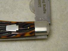 Schatt and Morgan Titusville PA Queen Bone 2007 NKM Grand Opening Lockback Knife
