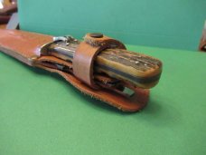 KA-Bar Stag Handle Combination Hunting Knife Set Model # 283