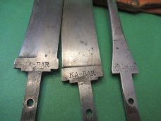 KA-Bar Stag Handle Combination Hunting Knife Set Model # 283