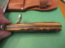 KA-Bar Stag Handle Combination Hunting Knife Set Model # 283